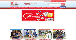 Desktop Screenshot of colegio.iesgo.edu.br